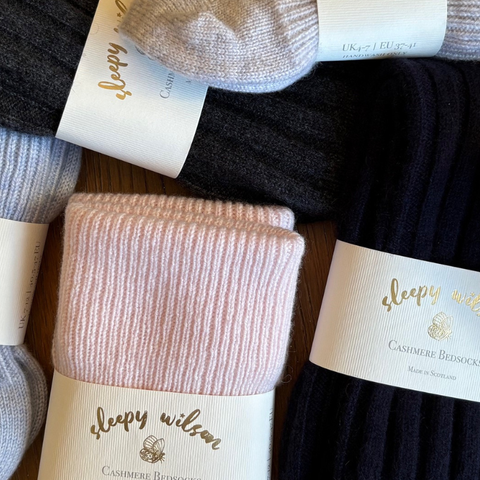 Cashmere Bed Socks